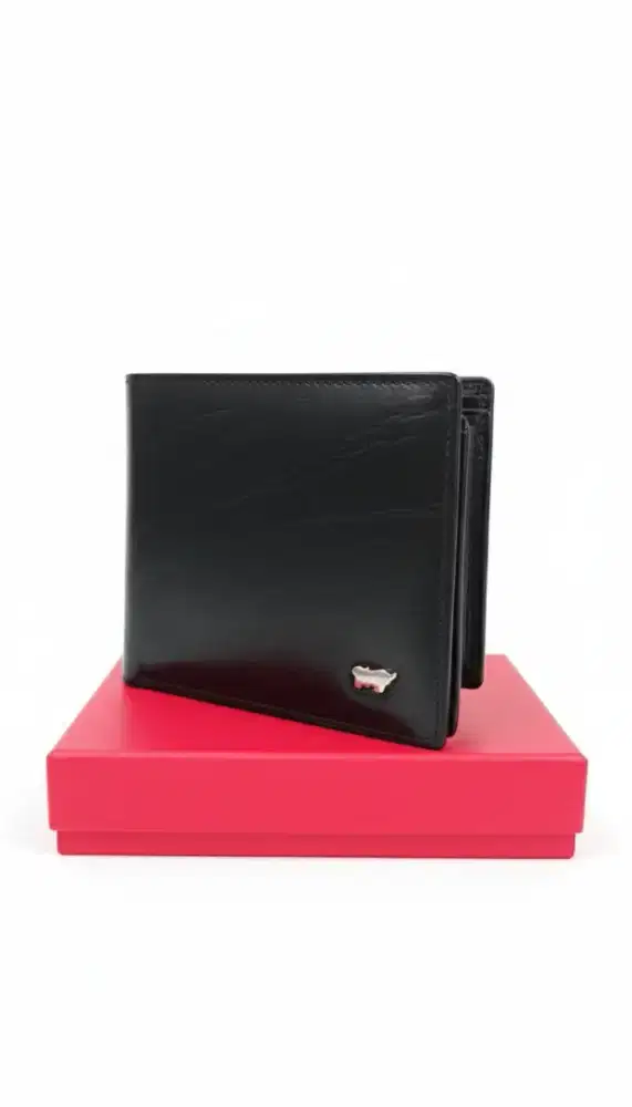 Braun Buffel dompet pria