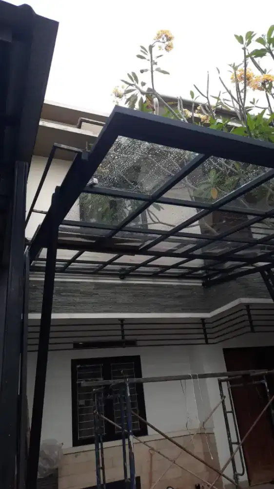 Jasa Las dan Alumunium Kanopi Pagar Tangga Rak Besi
