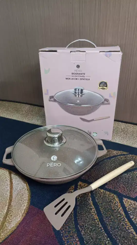 Panci pero granit bonus spatula