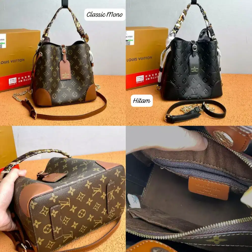 TAS LV MONOGRAM HOBO SHOULDER BAG