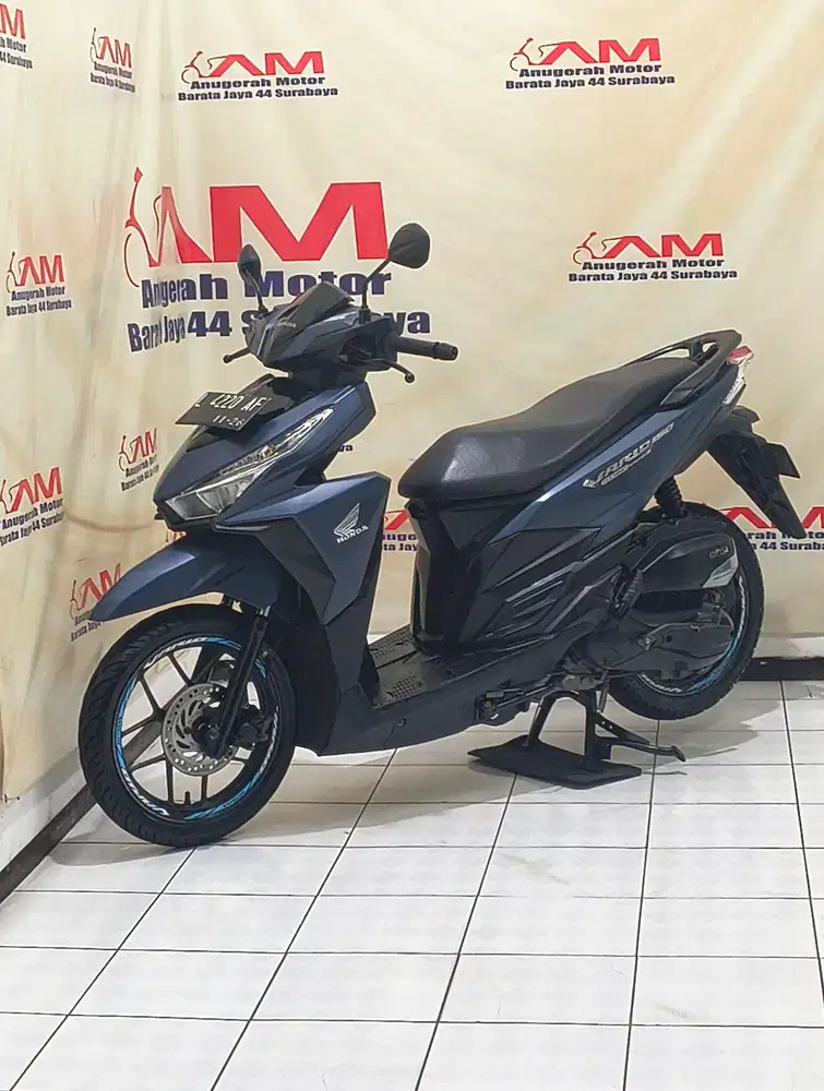 Honda Vario 150 Exl Tahun 2016 warna biru doff