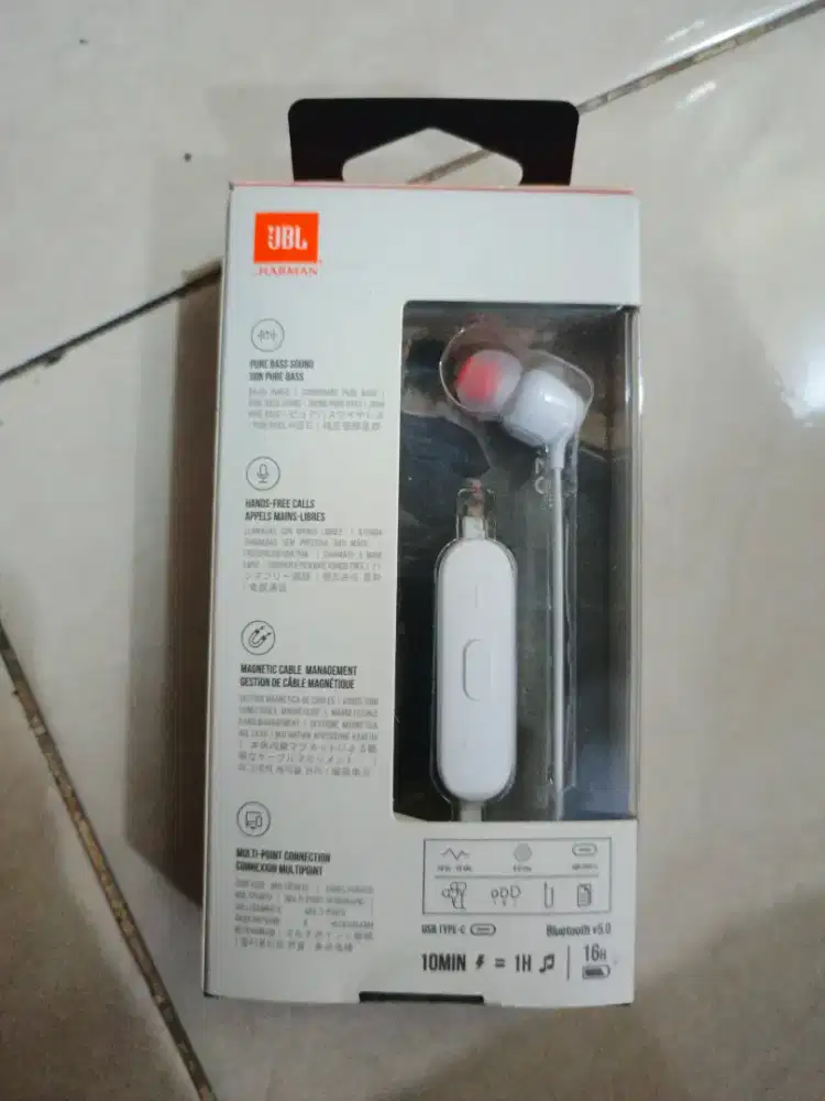 Baru JBL Tune 125 BT masih segel