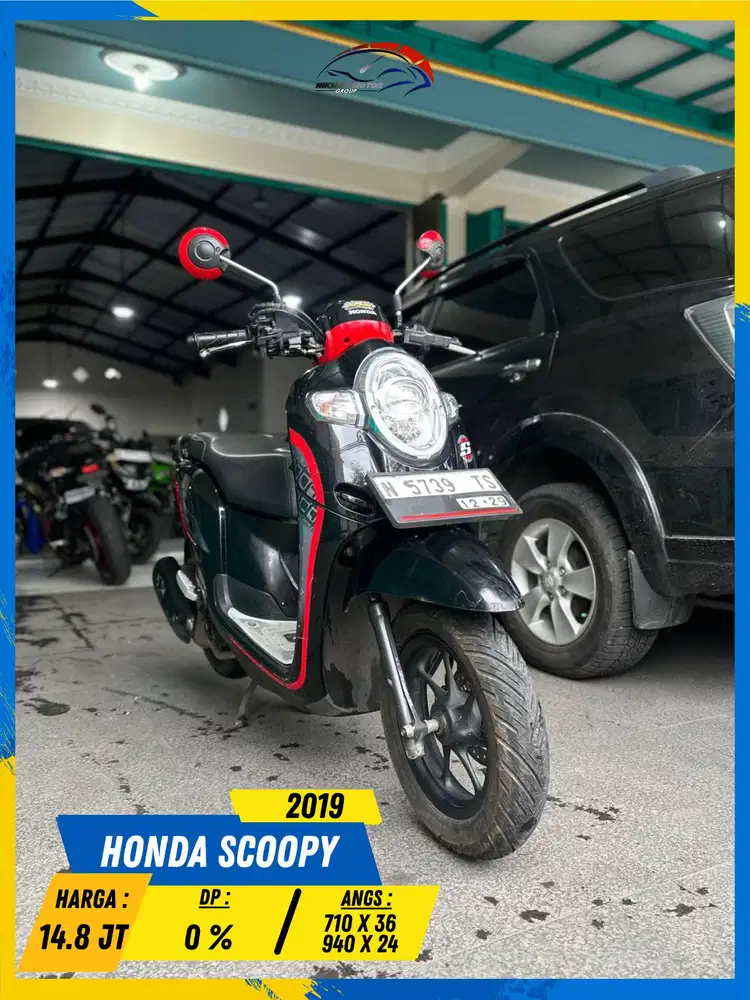 HONDA SCOOPY 2019 MANTAP GASS MASZEHH HIKMAH MOTOR KEPUH
