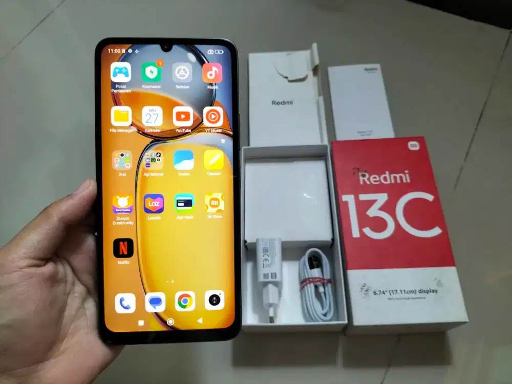 XIAOMI REDMI 13C RAM 8GB/256GB Fingerprint Face iD, kamera 50MP, BU