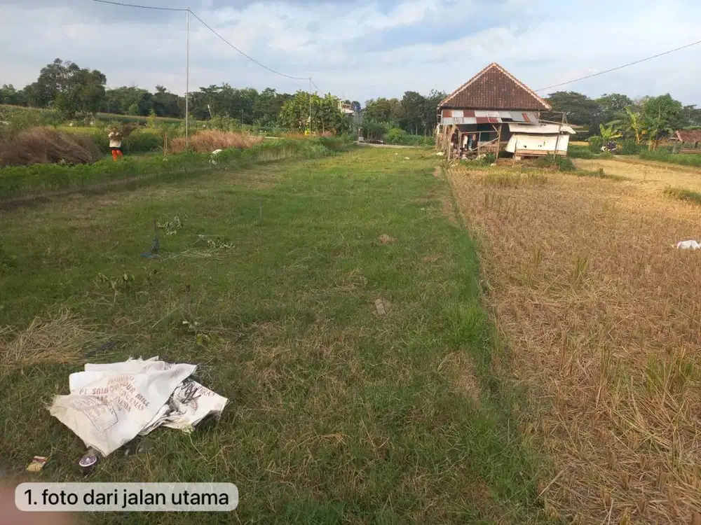 Tanah SHM Strategis di Prambanan, Klaten