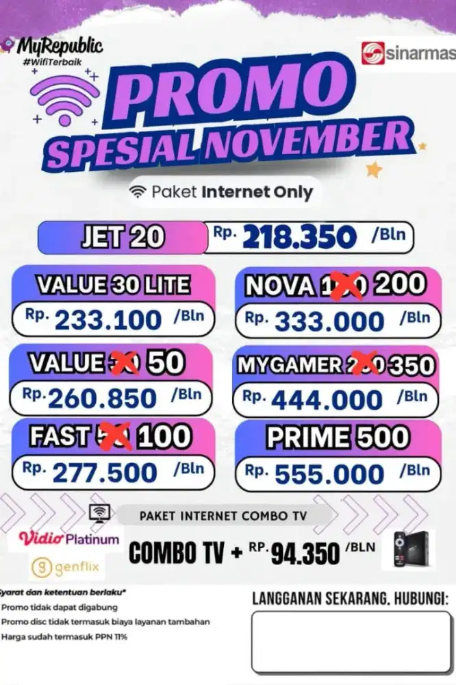 Promo My republic November