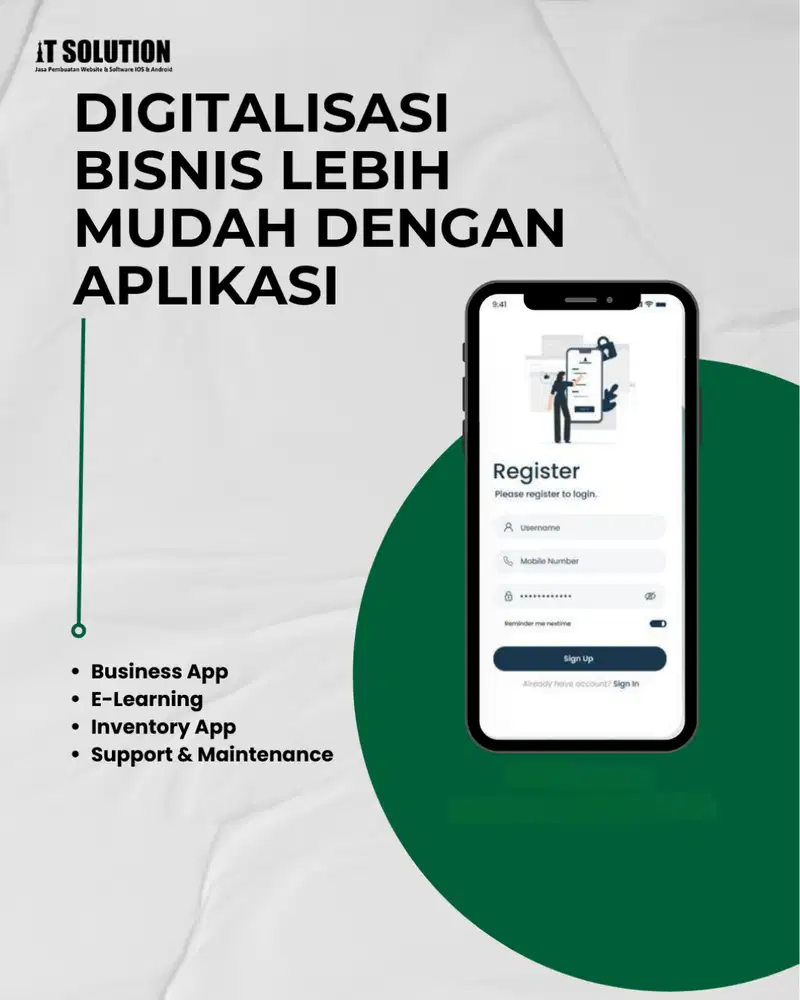 Pengembangan Sistem Efisien Untuk Aplikasi Usaha Masa Kini