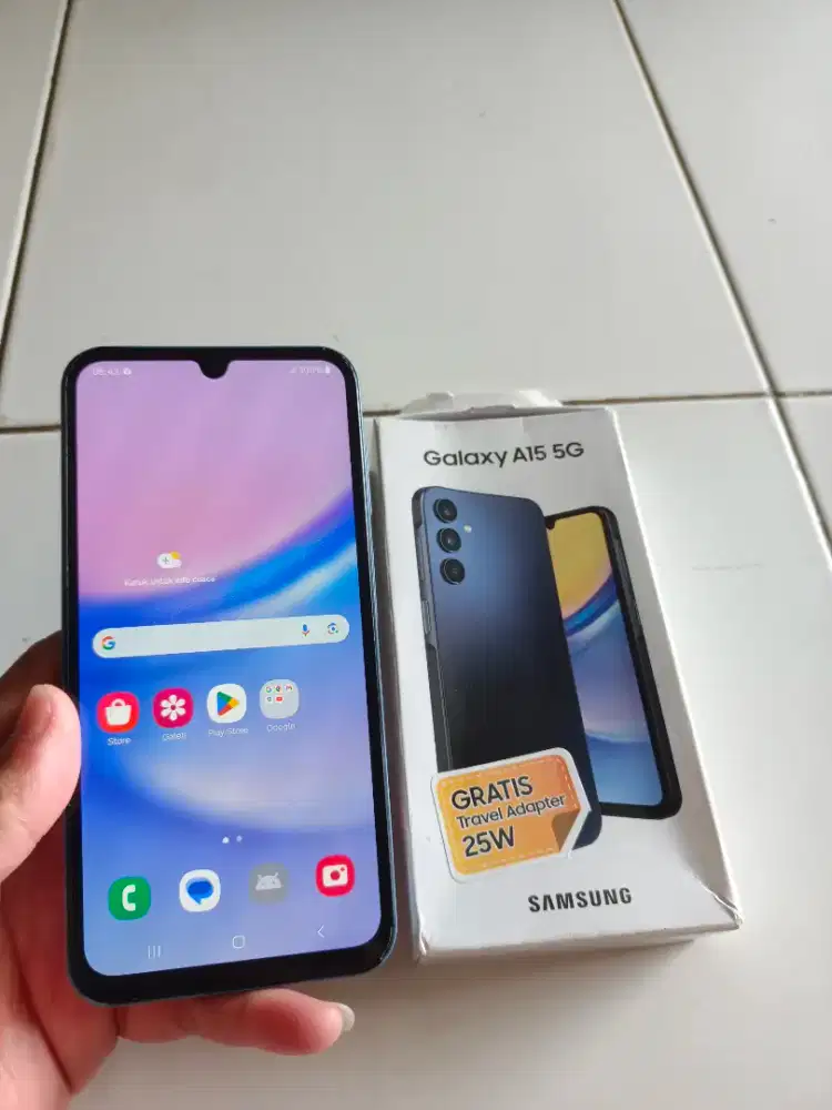 Samsung a15 5g 8+8/128 segel