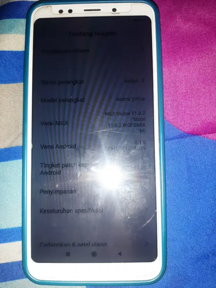 Redmi 5 plus ram 4/32 gb