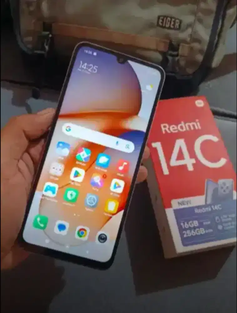 Redmi 14C 8/256 Mulus Fullset Ori
