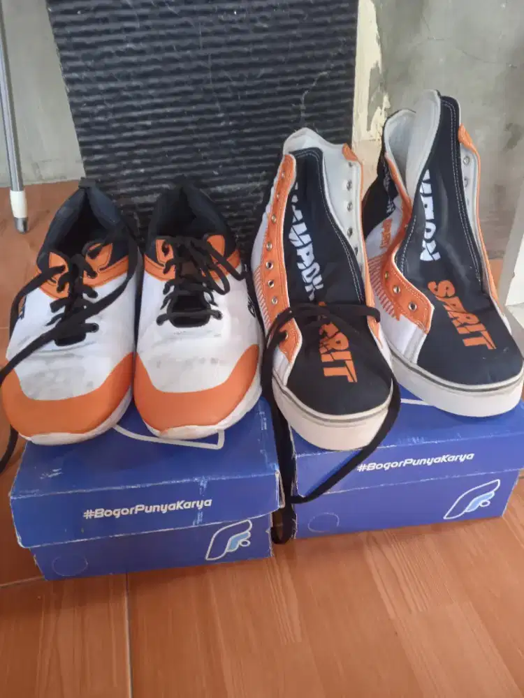 2 pasang sepatu second