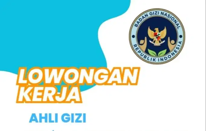 Lowongan ahli gizi ,kes masyarakat, tekhnologi pangan