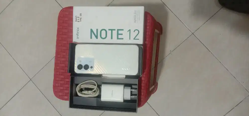 INFINIX NOTE 12 RAM 8+8/256GB FULLSET & ORI