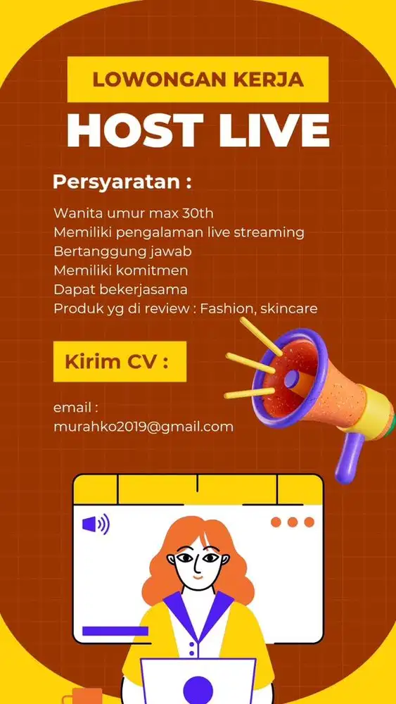 HOST LIVE PLATFORM SHOPEE