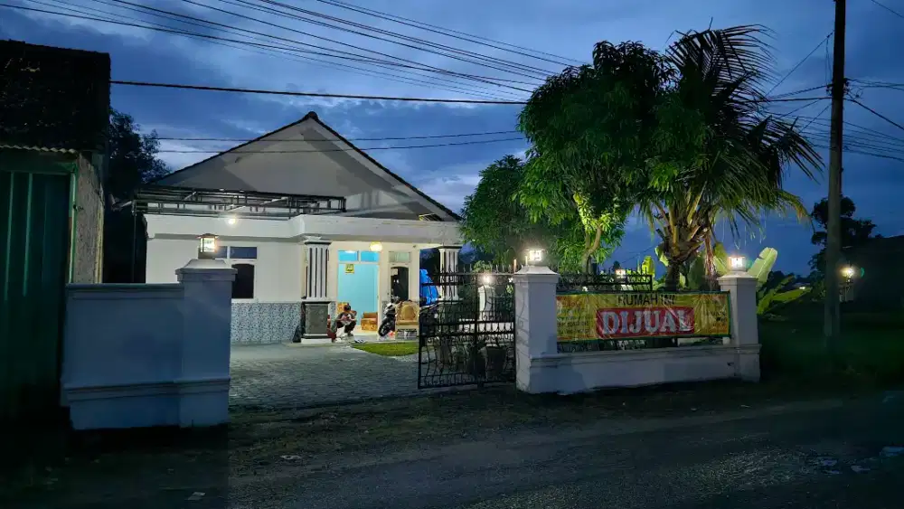 RUMAH DIJUAL FULL FURNISHED DEKAT ITERA & TOL JATIMULYO