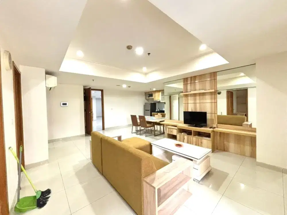 Disewakan Tahunan Town Home Apartemen The Mansion Jasmine Type 3+1BR Low Floor