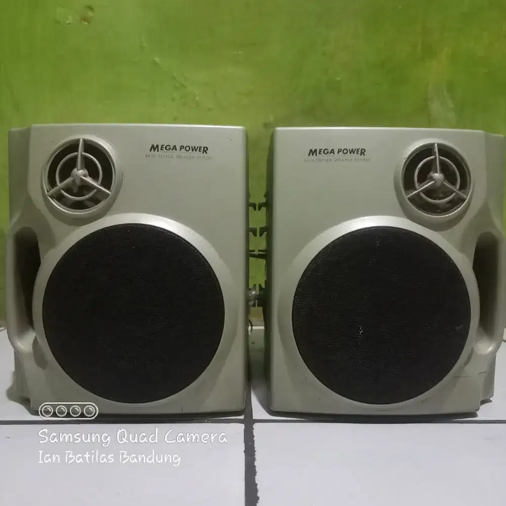 Speaker polytron mega power pasif 4 inch