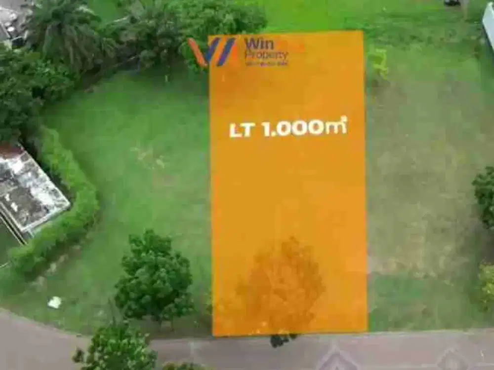 JUAL TANAH GOLF VIEW GRAHA FAMILY BLOK M1 LUAS 1000 BAGUS LANGKA