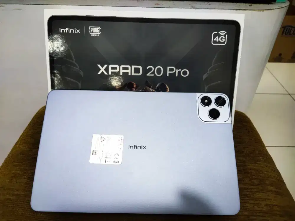 Infinix xpad 20pro ram 8+8/256gb mulus sebulann pake fullset origina
