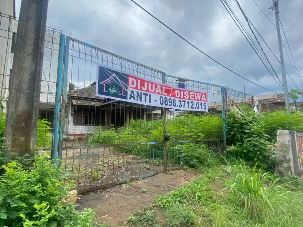 Murah !! DIJUAL CEPAT TANAH DI KALIMALANG DIATASNYA MASIH BERDIRI BANGUNAN TIDAK LAYAK HUNI LOKASI STRATEGIS DEKAT DENGAN PINTU TOL