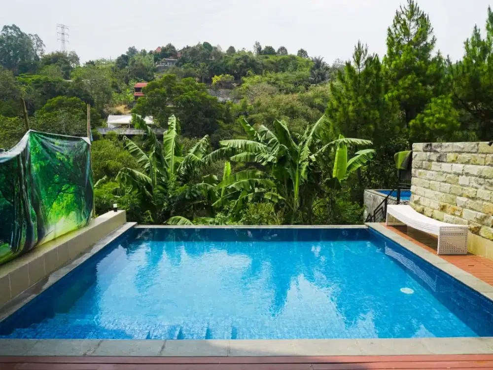 Villa Furnished 3 Lantai + Private Pool – Dago Pakar View Alam