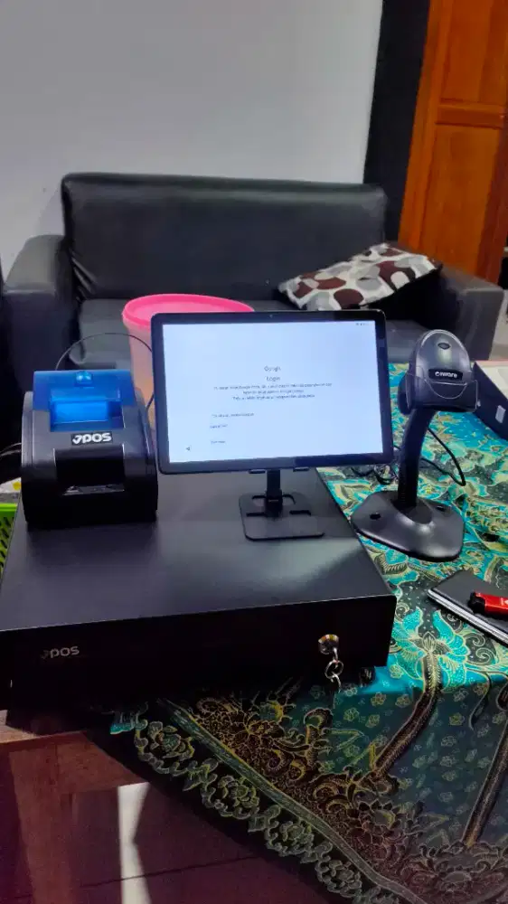 Paket Mesin Kasir Minimarket Tablet 10inch
