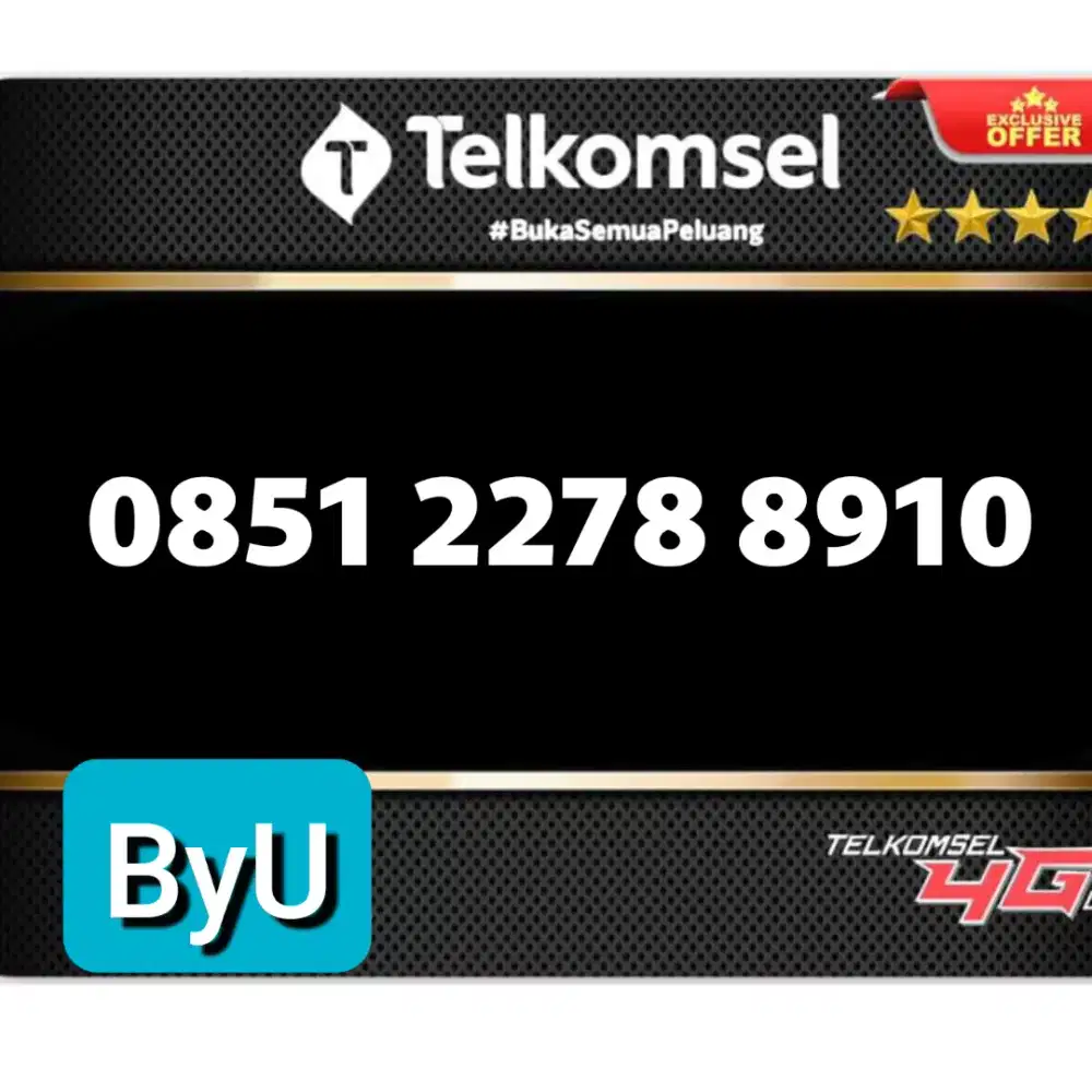 Nomor Cantik Telkomsel Byu