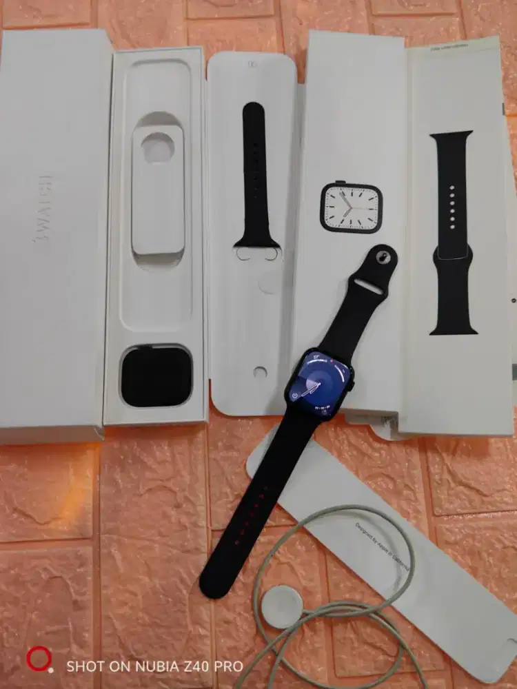 Apple Watch Series 9 45mm Mulus Fullset Original Bekas Pakai