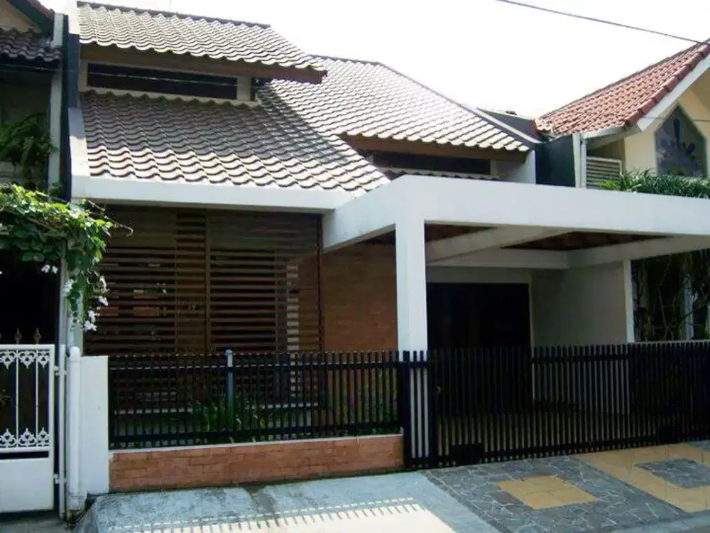 Jual Cepat Rumah 2 Lantai Bebas Banjir di Jalan Pisok Bintaro Jaya Sektor 5