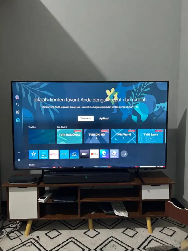 Baru Buka Samsung TV 50 Crsytal UHD Du7000