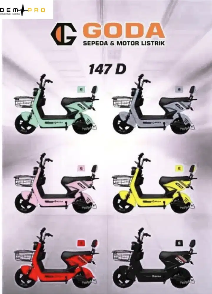 Sepeda Listrik Goda 147 DS