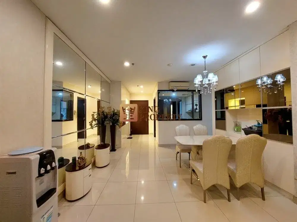 Akses Langsung Ke Mall CP, Dijual Cepat Condominium Central Park Residences 3BR+1 Furnished Lengkap Siap Huni Lokasi Di Tanjung Duren