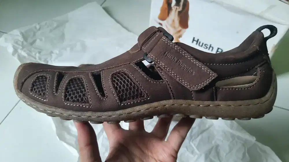 Sepatu pria casual Hush Puppies 100% Original