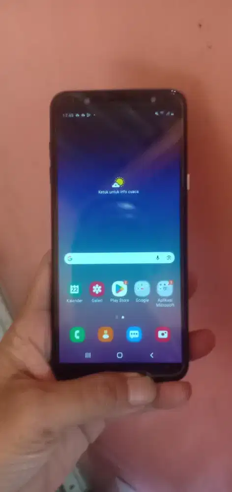 Samsung a6 plus ram 4/32 batangan siap pakai