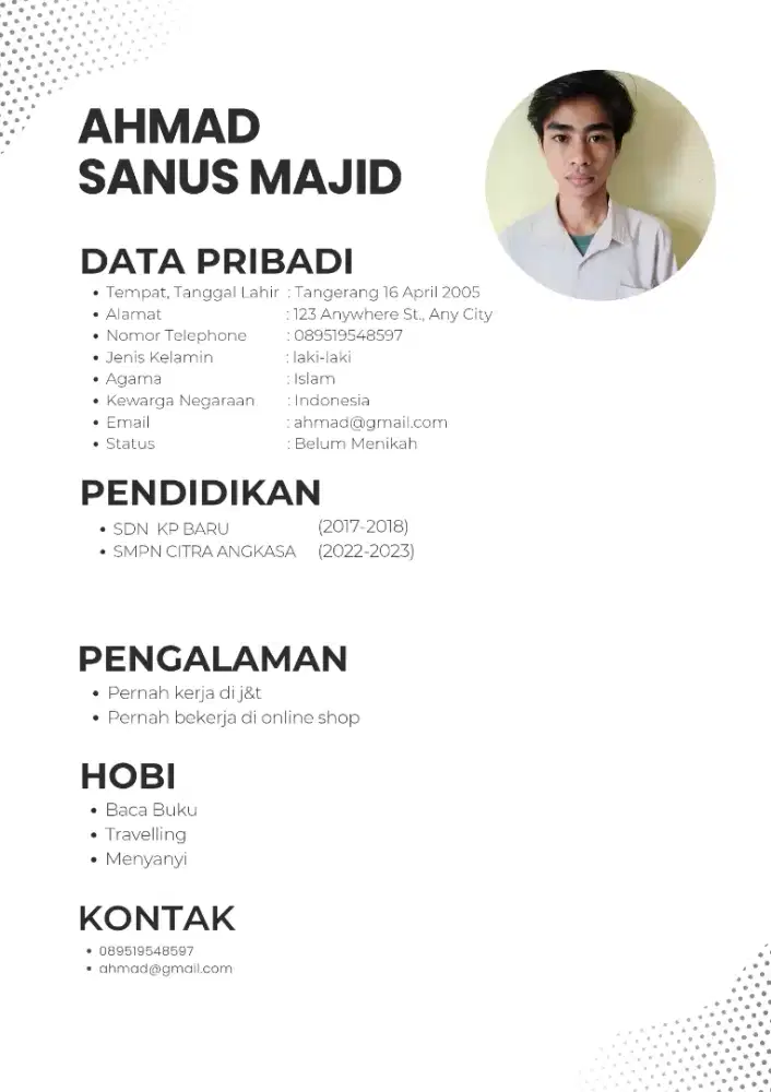 Cari pekerjaan apa aja