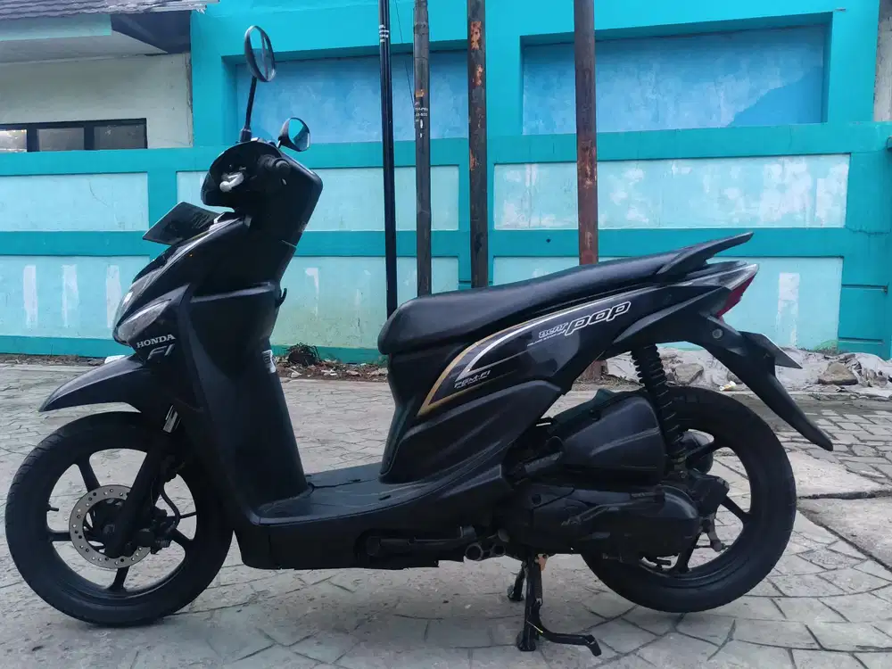 Honda beat pop fi esp 2015 pajak hidup halus mulus orsinil
