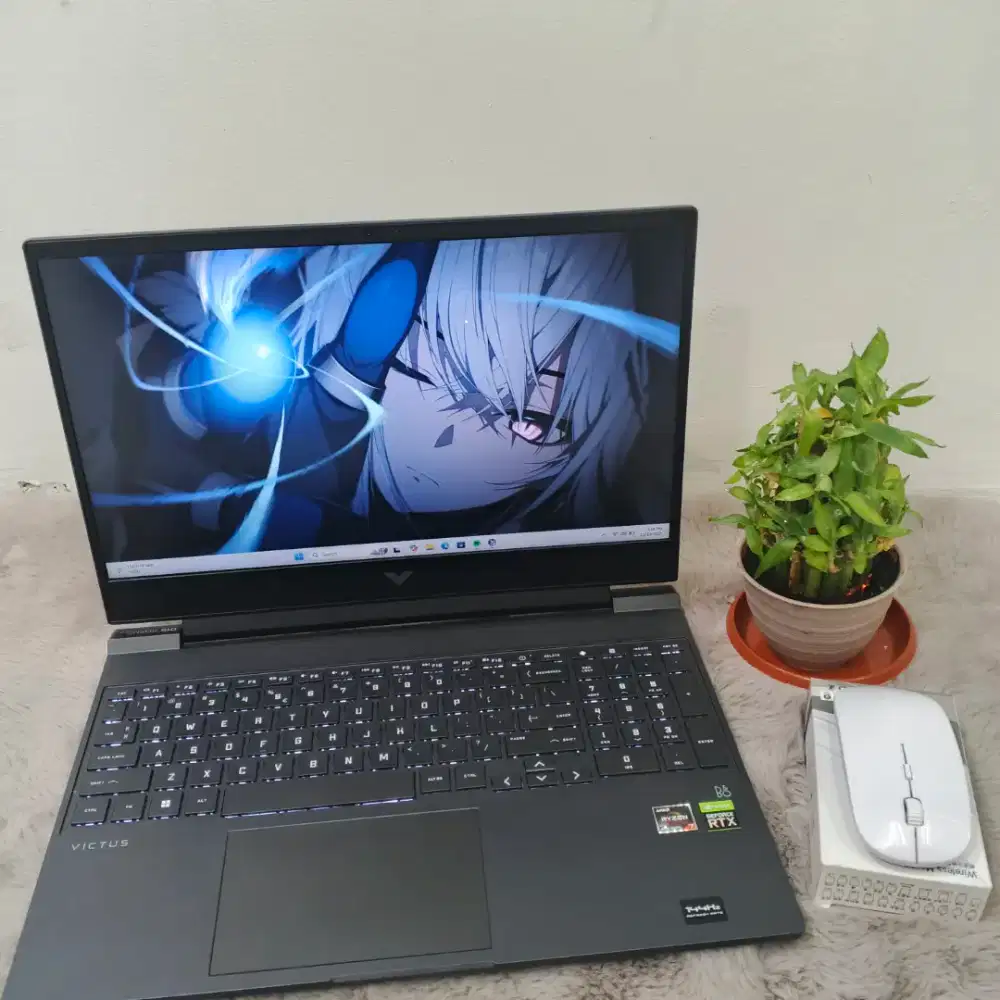 Victus 15 Powerful – Ryzen 7 + RTX 3050 Ti, Performa Ngebut!