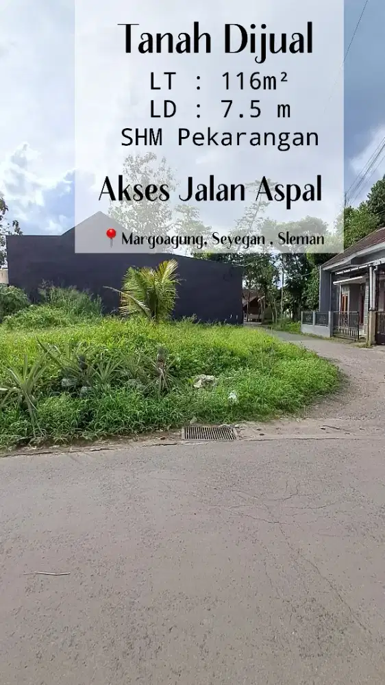 Tanah Murah Seyegan Dekat Cebongan Sleman