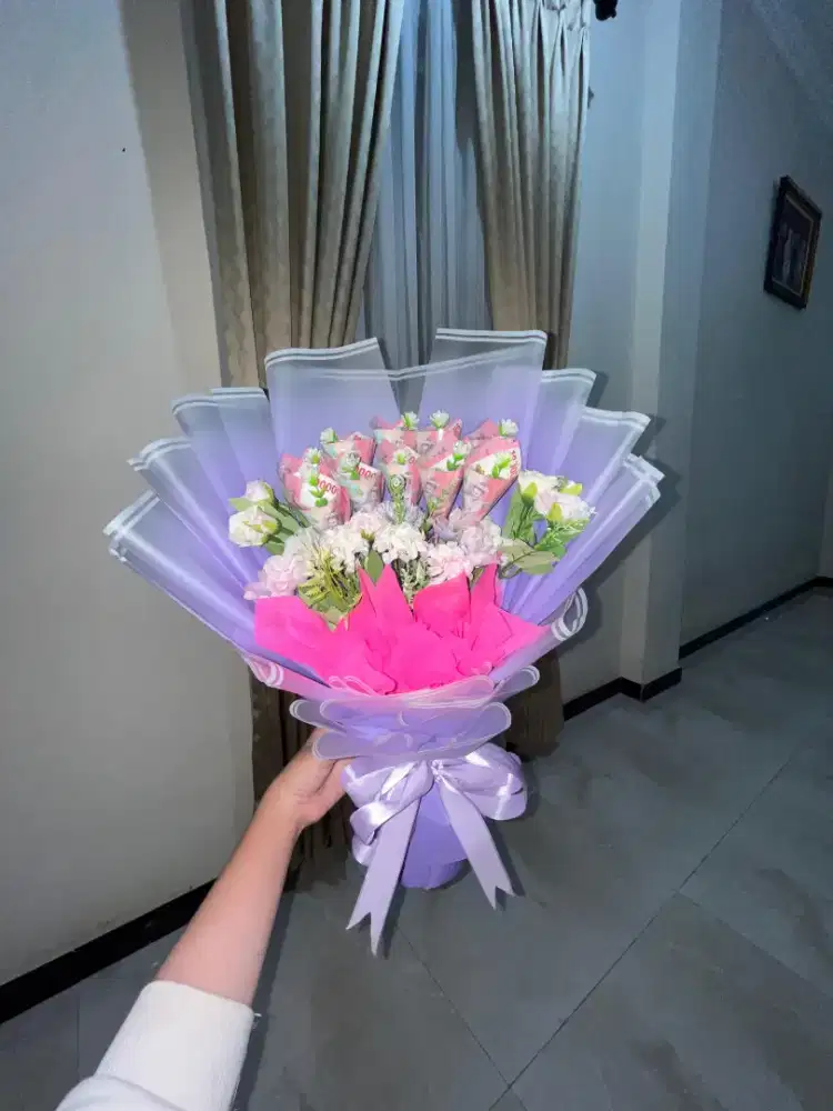 PRELOVED Bouquet Ungu Premium Good condition -HSC2025