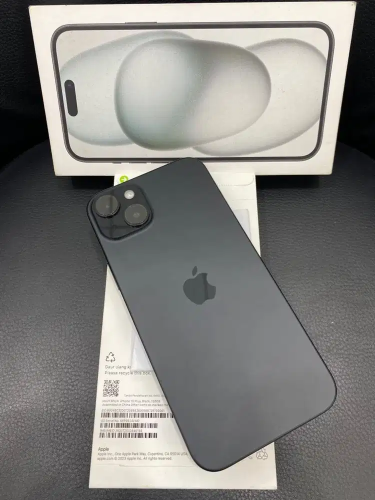 iPhone 15 Plus , Black , 128 gb iBox