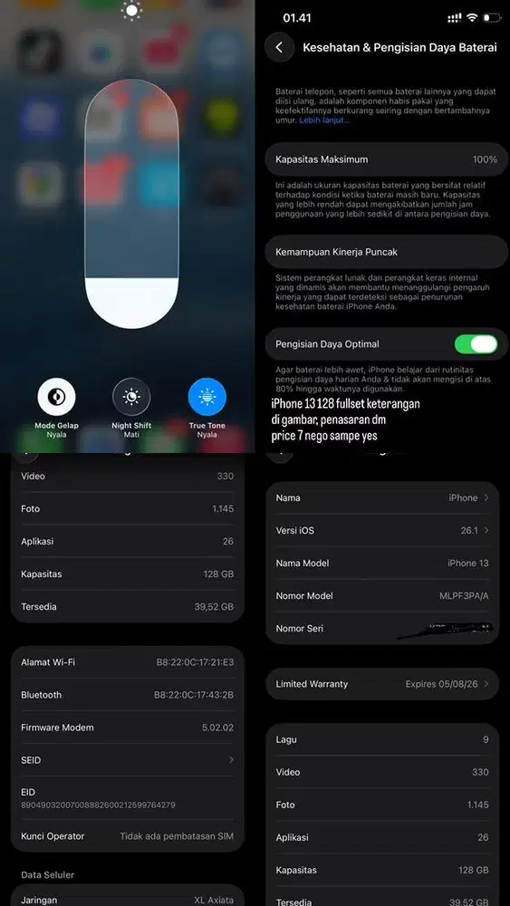 iPhone 13 128 ex ibox