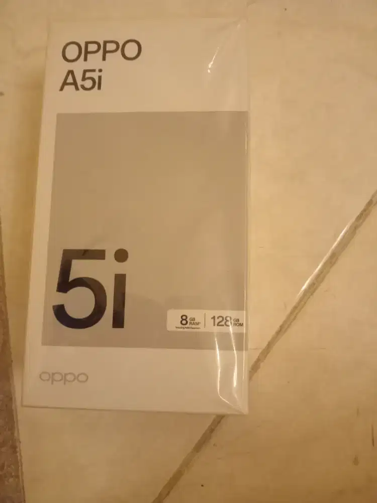 Jual oppo A5i ram8/128 fulset pakean br 1 bulan mulus bgt
