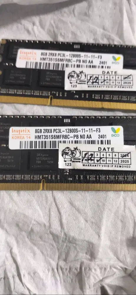 Ram Laptop DDR3L 8GB Makin Kuenceng laptop Kamu