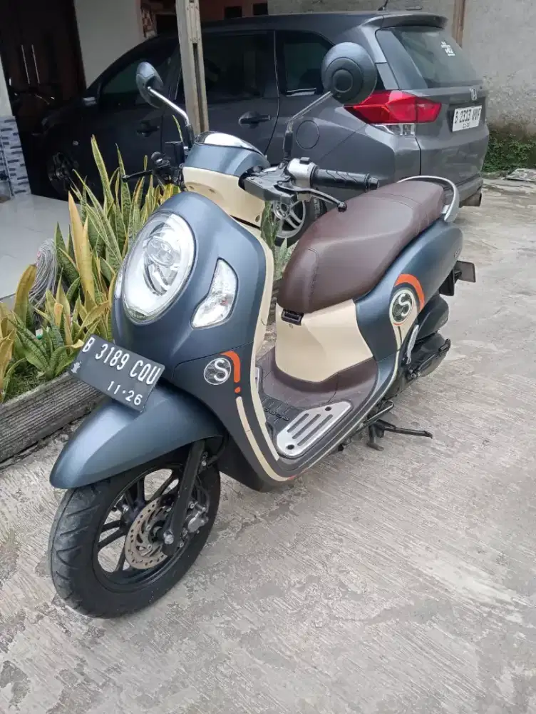 Scoppy Esp Sporty Kunci Cream Biru