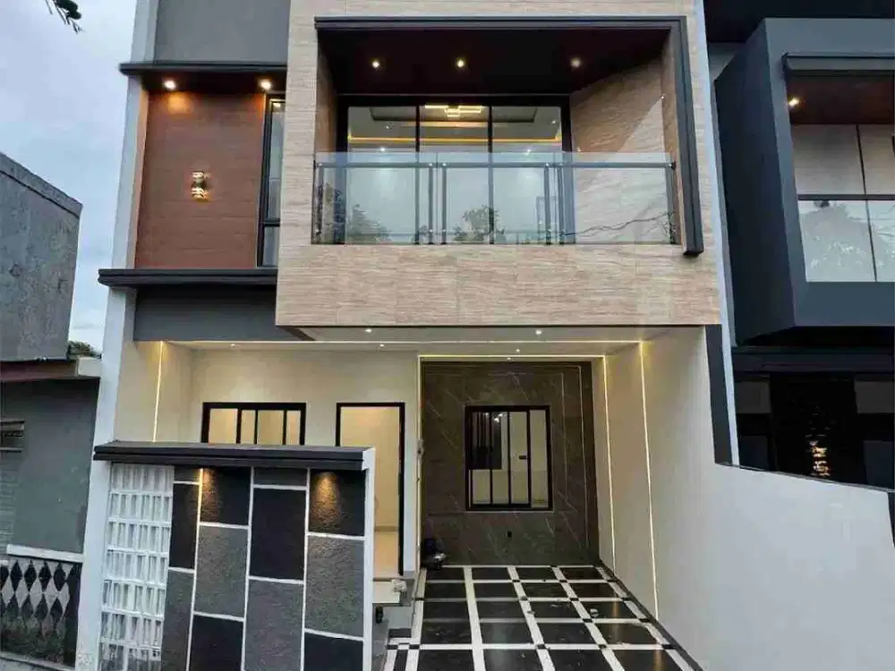 Rumah baru siap huni dekat stasiun KRL Lenteng agung