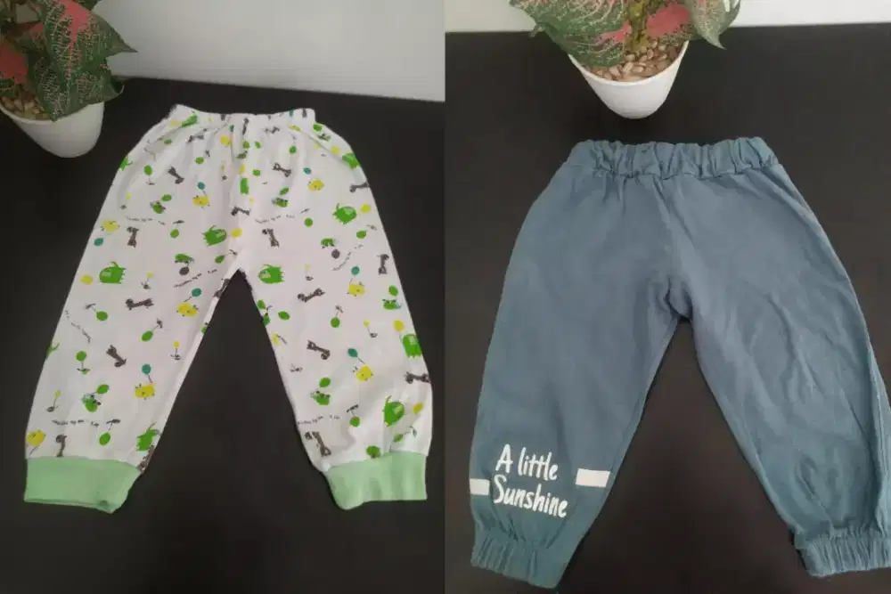 2pcs celana panjang kosongkan lemari