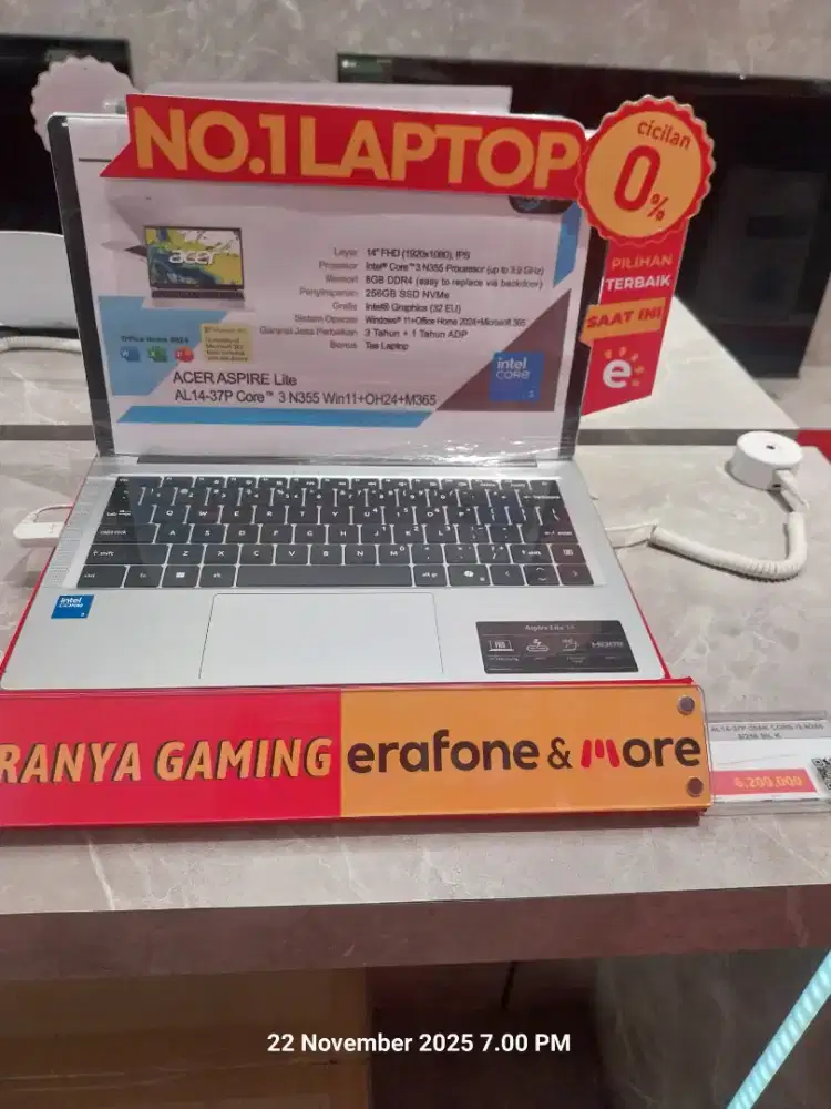 Promo laptop cicilan mulai dari 0%