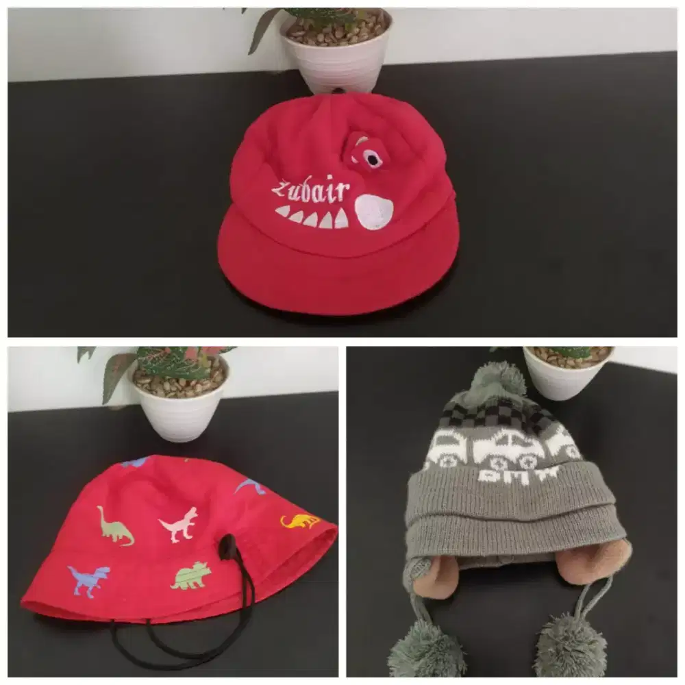 3pcs topi kosongkan lemari