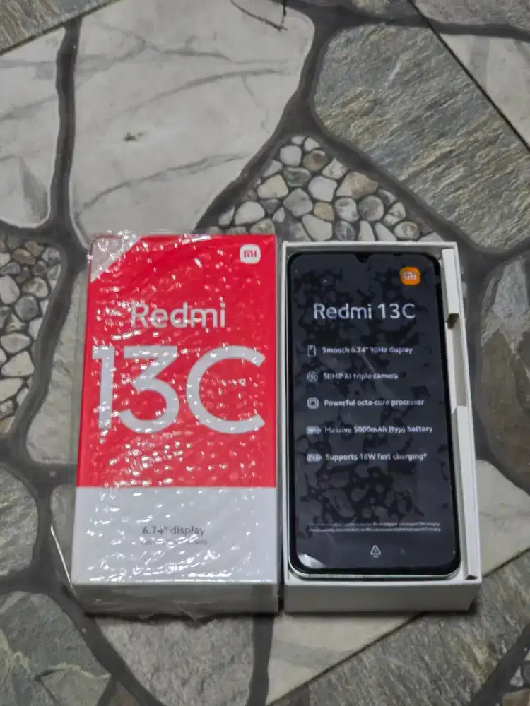 Redmi 13C ram 6/128 mulus