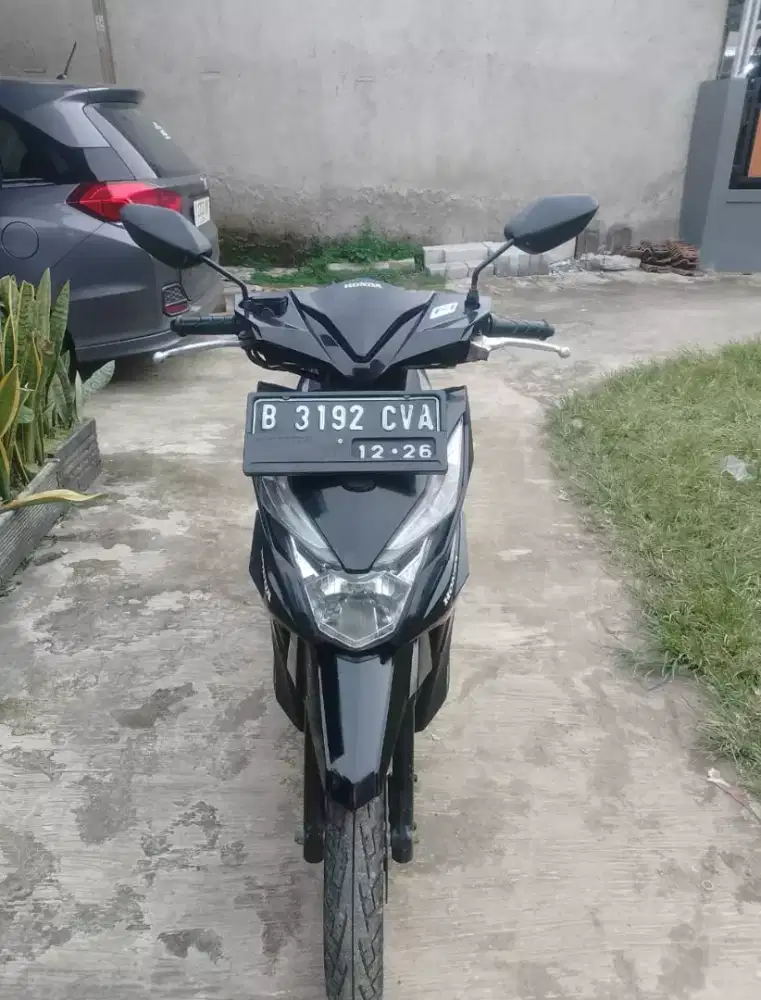 Beat Eco Cbs Hitam Glossy